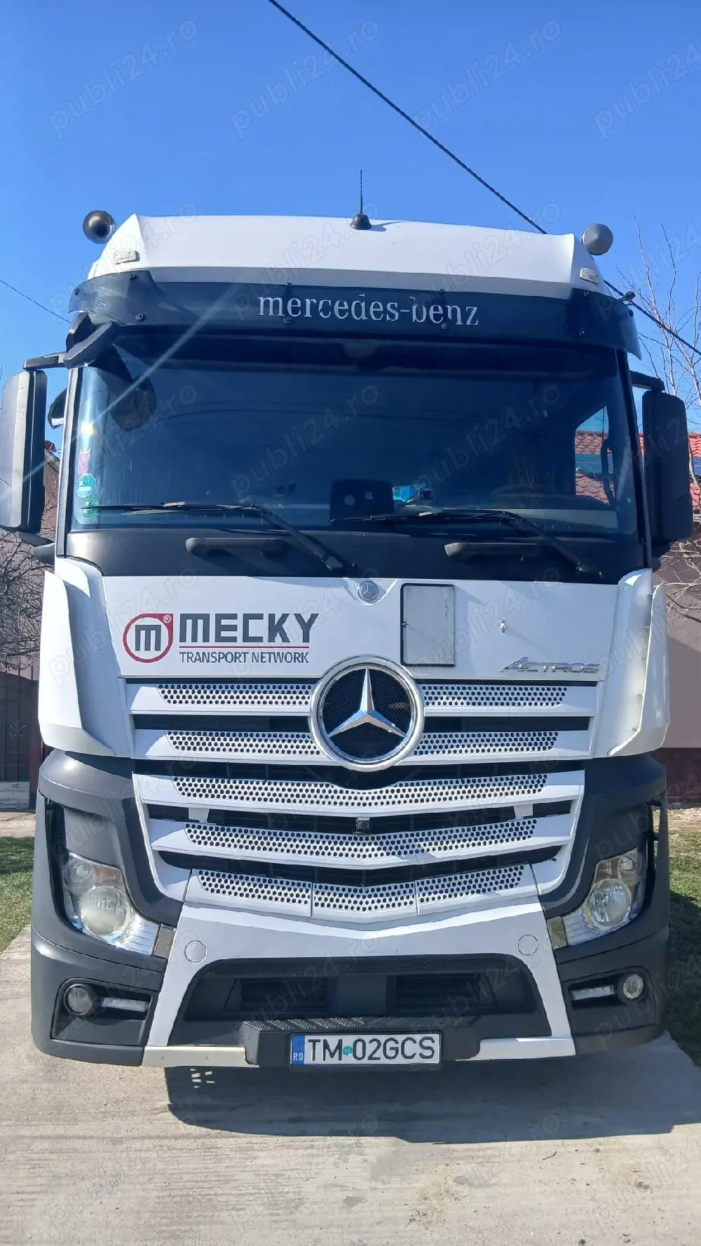 Vând camion,Mercedes actros mp4,eu 6 ,an 2016,si semiremorca schwarzmuller 