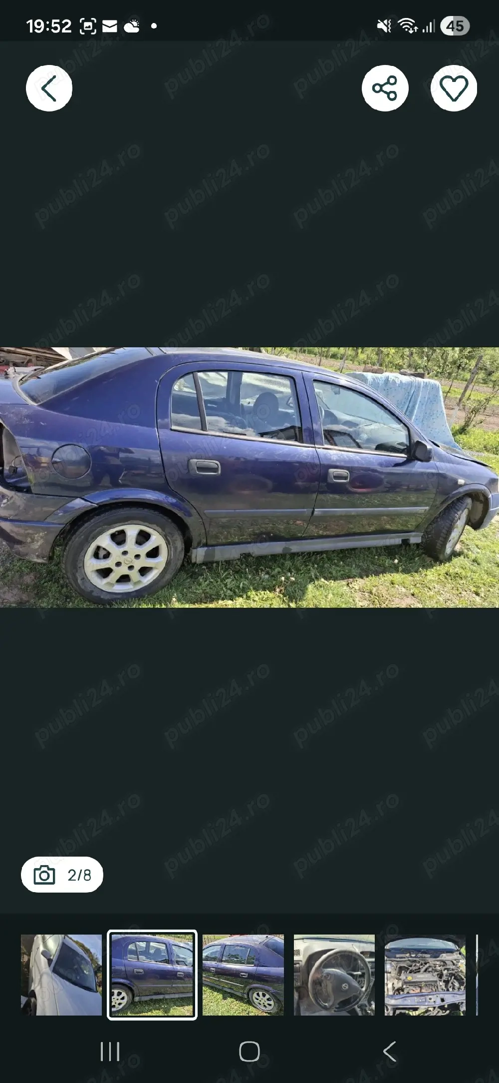 Dezmebrez Opel Astra g 2001 , 1.7 motor de Isuzu si vw passat b5 motor alh 1999