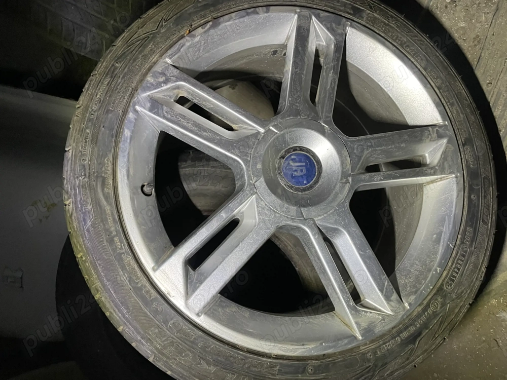 Set 4 jante + cauciucuri 215/45/R17