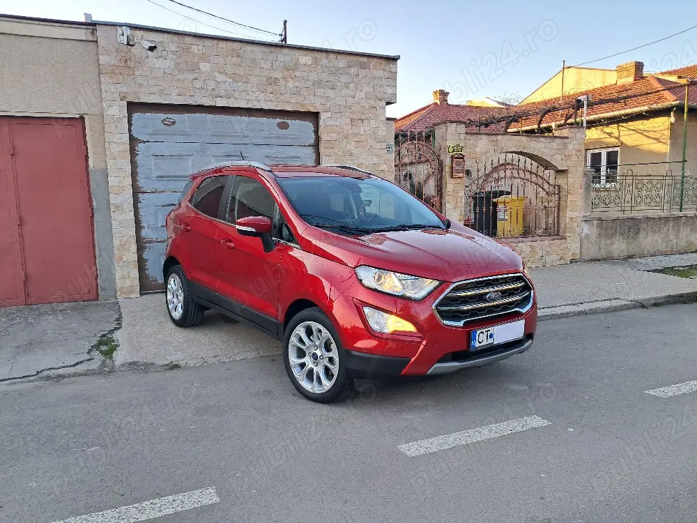 FORD ECOSPORT ! 35 .000 KM ! STARE NOUĂ ! 2020 ! Unic proprietar ! 125 cp ! Full optiuni !  