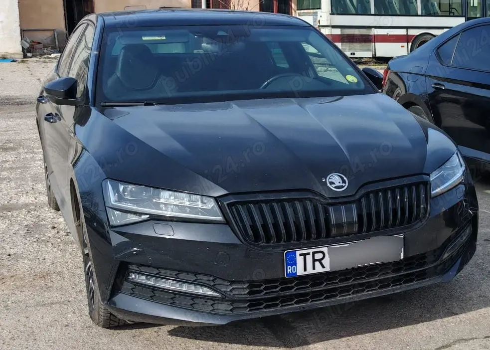 Skoda Superb 3 Sportline 2.0 TDI 150CP DSG   2021   Matrix+ Dcc + Distronic + Trapa   Inmatriculat