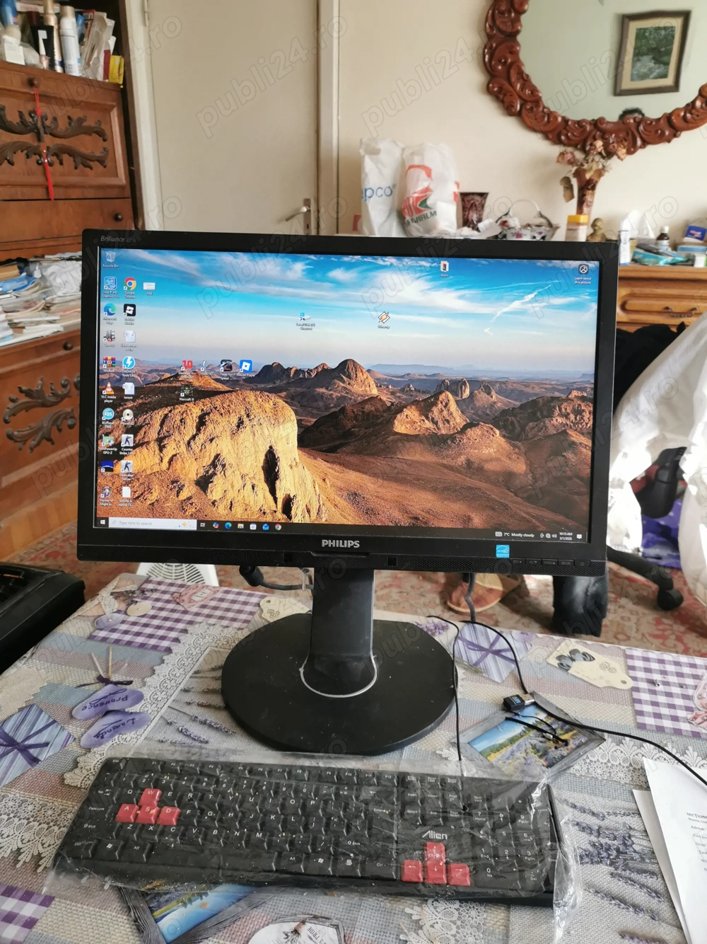 Monitor Philips 22 inch led ips full hd