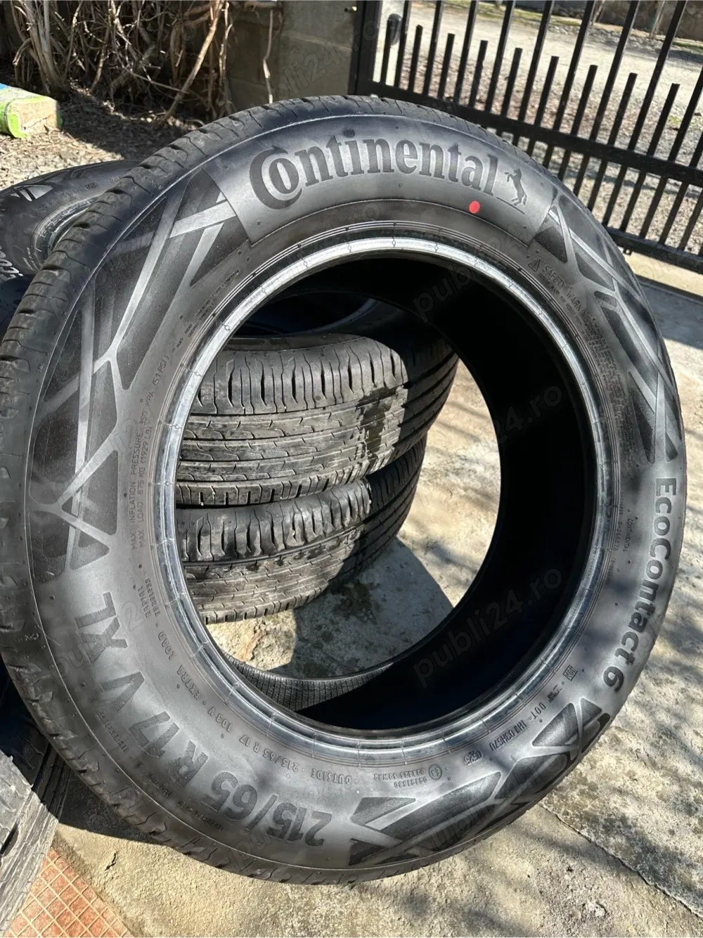 Cauciucuri Continental EcoContact6 215/65R17 V XL DOT 0525 