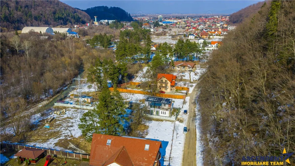 Film! Teren intravilan pe 1.300mp, arie apreciabila de case, Bunloc, Brasov.