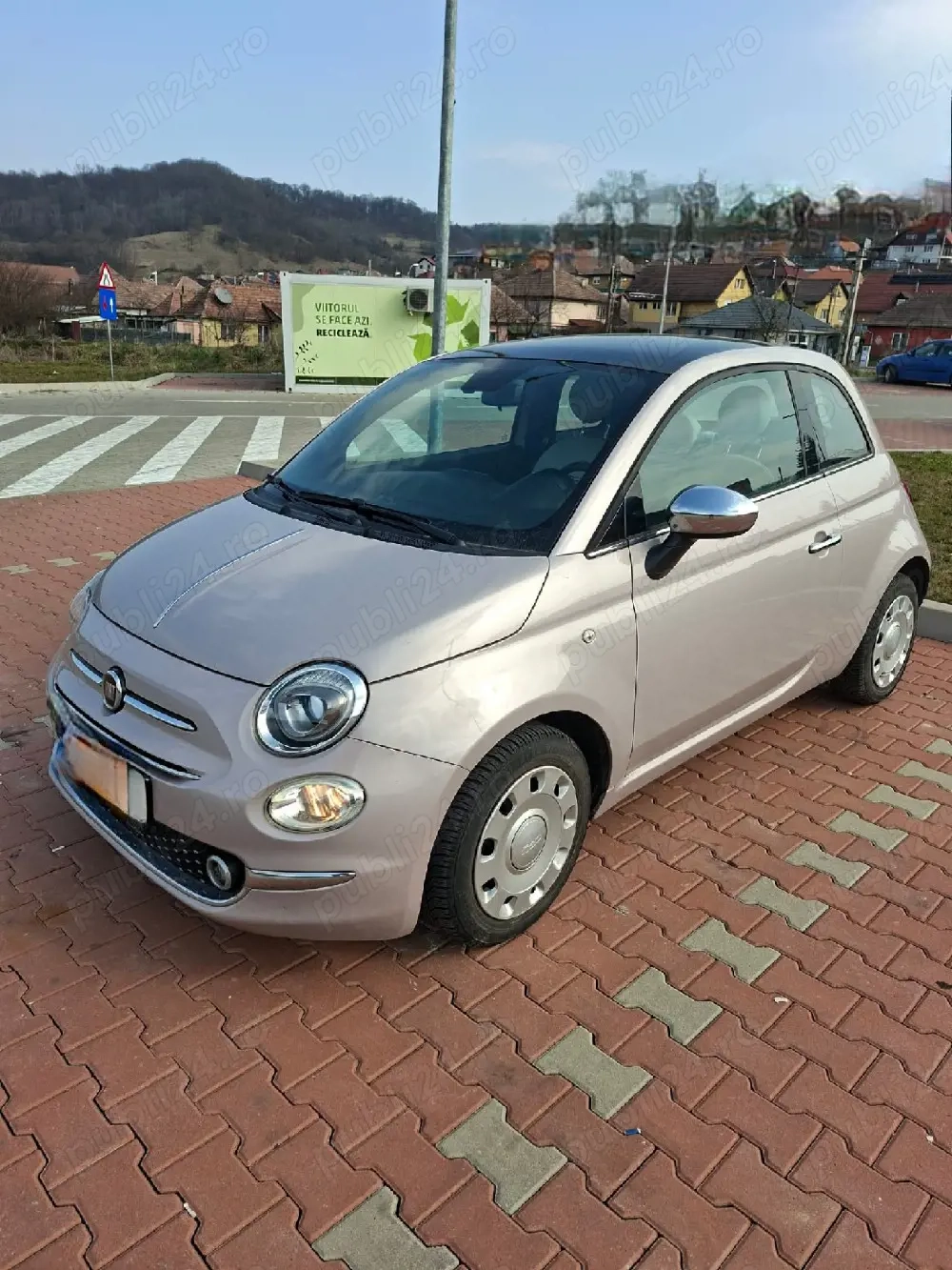 Fiat 500 1.0i Mild-Hybrid Rockstar   Panoramic   Navigație   Euro 6   111.000 km