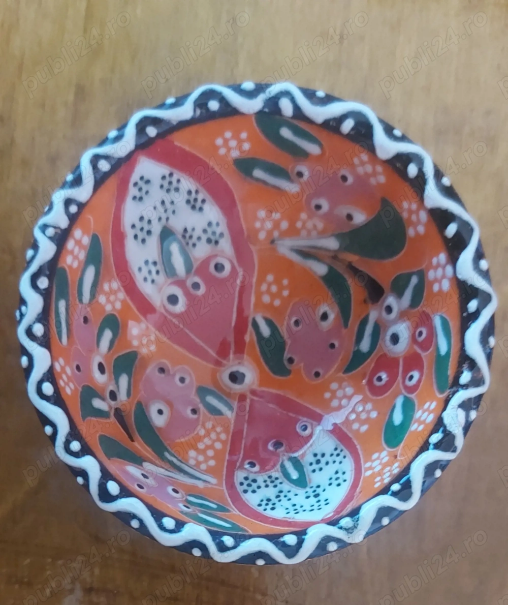 Bol Turcesc Portelan Hand Made TUGBA Ceramic 