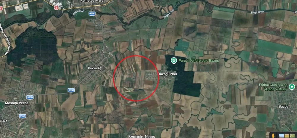 Bucovat - Teren extravilan - Su: 40600mp - potential rezidential