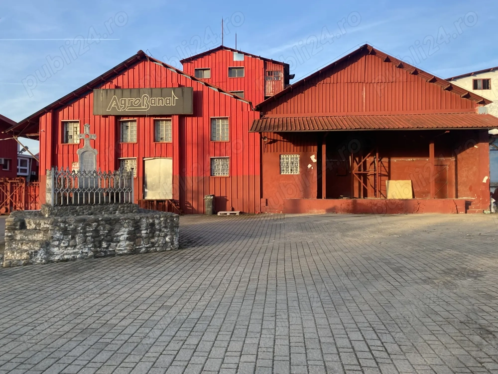 De inchiriat hale, spatii depozitare, platforma betonata, teren intravilan