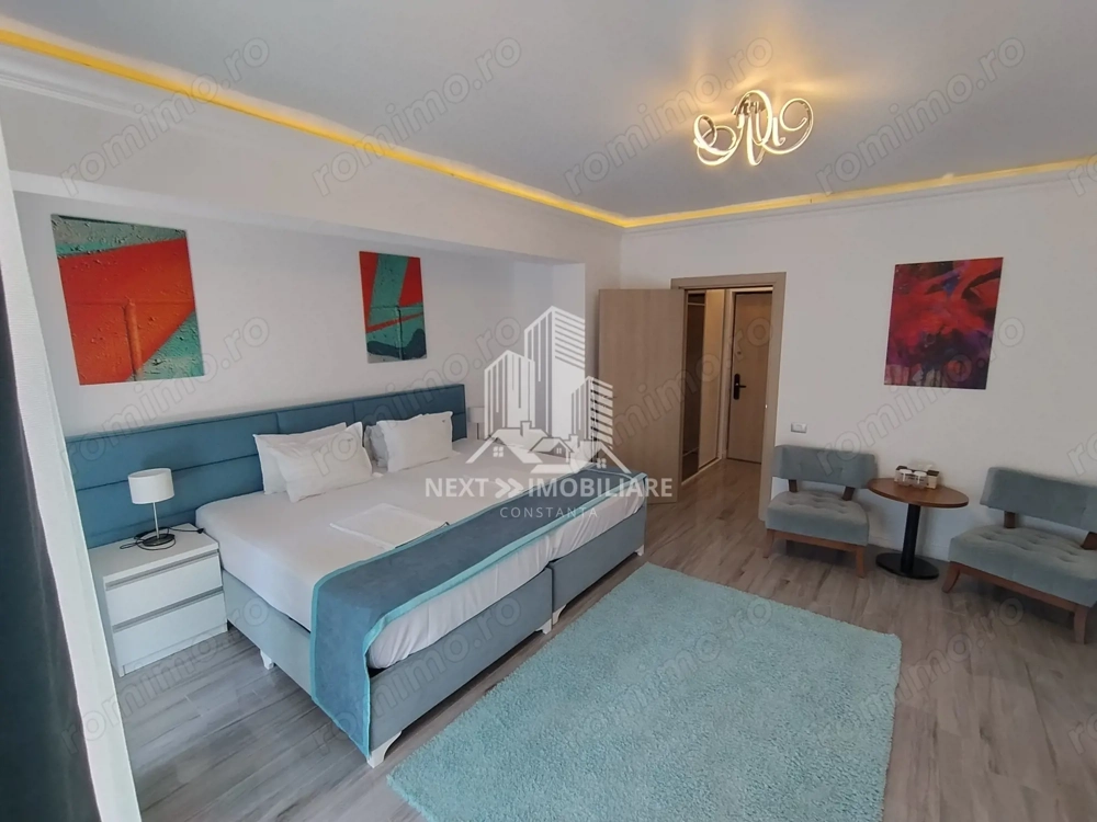 Studio et.5 White Tower, vedere la mare,  Mamaia Nord