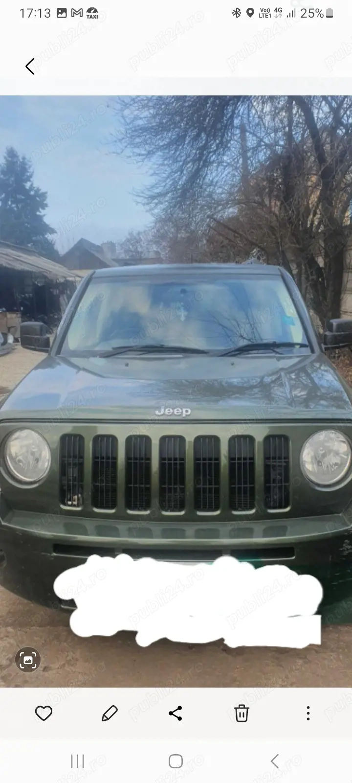 Dezmembrez Jep patriot motor 2.0 an 2007 2010 103kw 