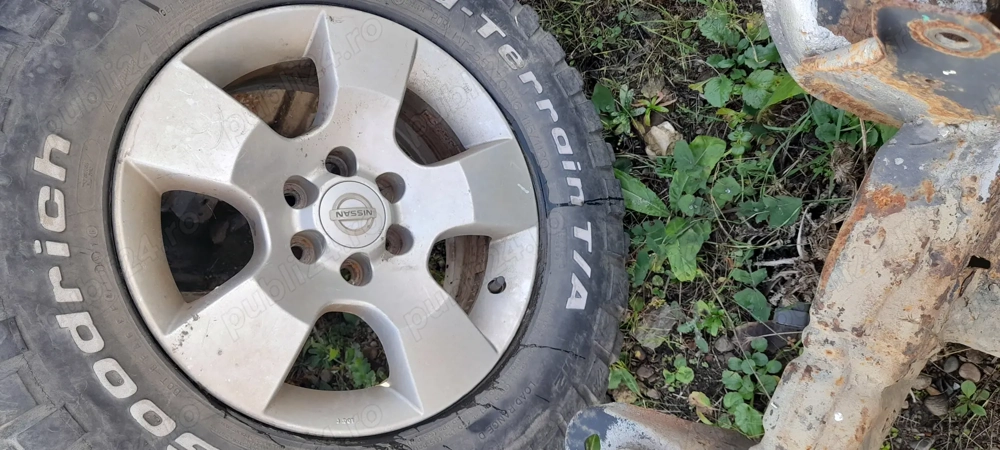 Genți aliaj R16 Nissan Navara d22 și d40 an 2003 2011