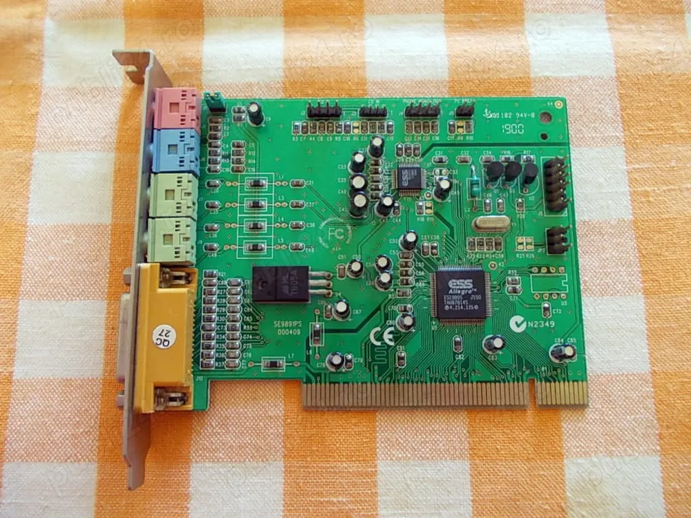 Placa de sunet ESS Allegro, slot PCI