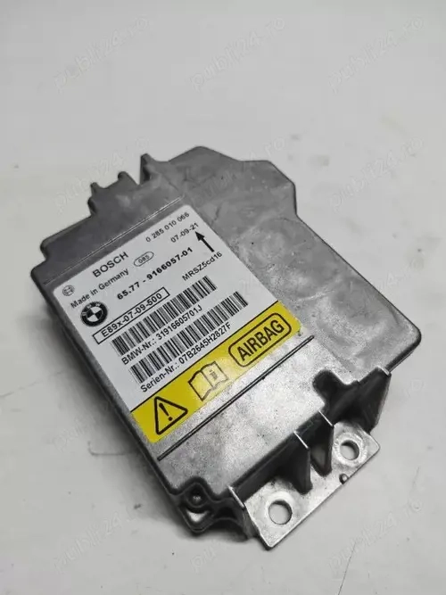 Calculator airbag Bmw Seria 1 E87 E81 E88 Seria 3 E90 E91 65 77 9166057 01 modul
