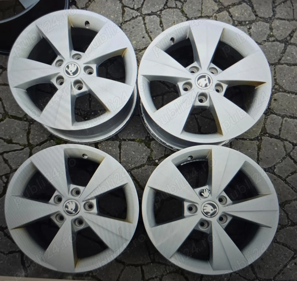 Jante aliaj originale Skoda Octavia 3-4 R16 Velorum 5X112