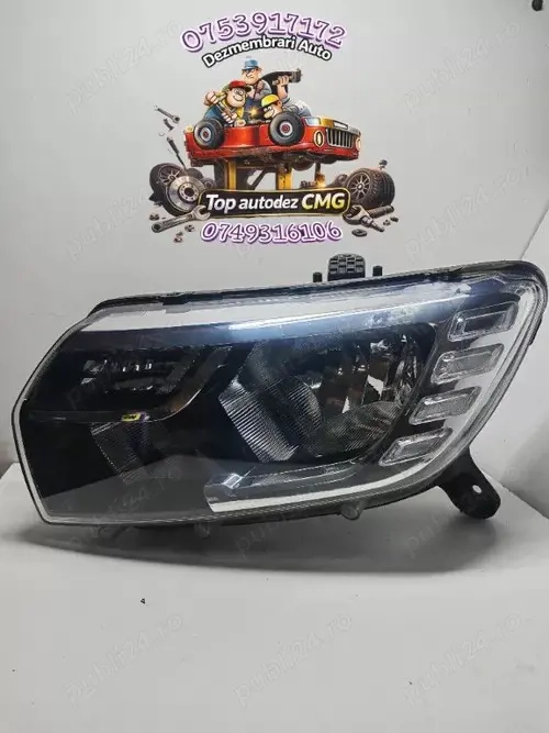 Far stanga Dacia Logan 2 facelift 260604218R Dacia Sandero led