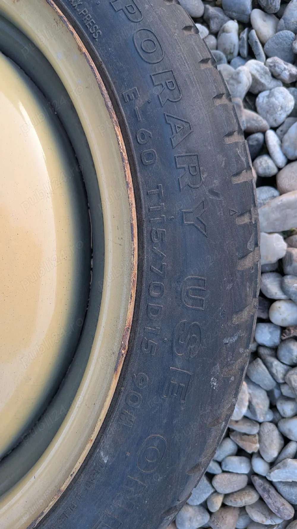 Roata de rezerva slim 5x114,3 115/70/R15