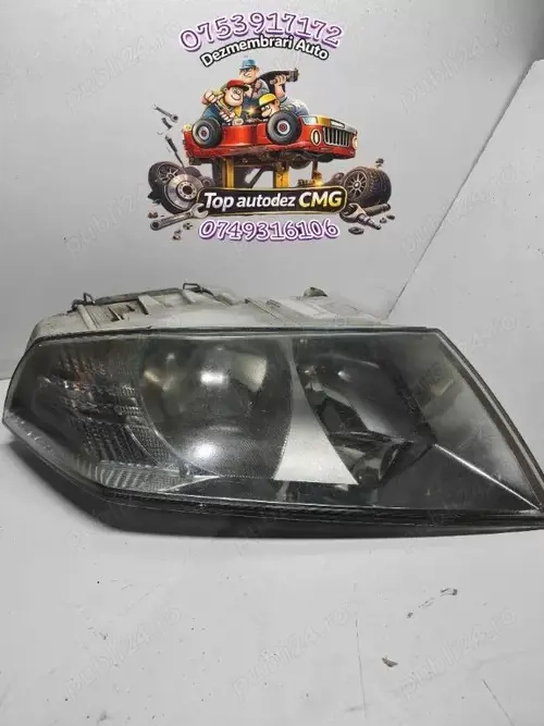 Far dreapta Skoda Octavia 2 EUROPA halogen