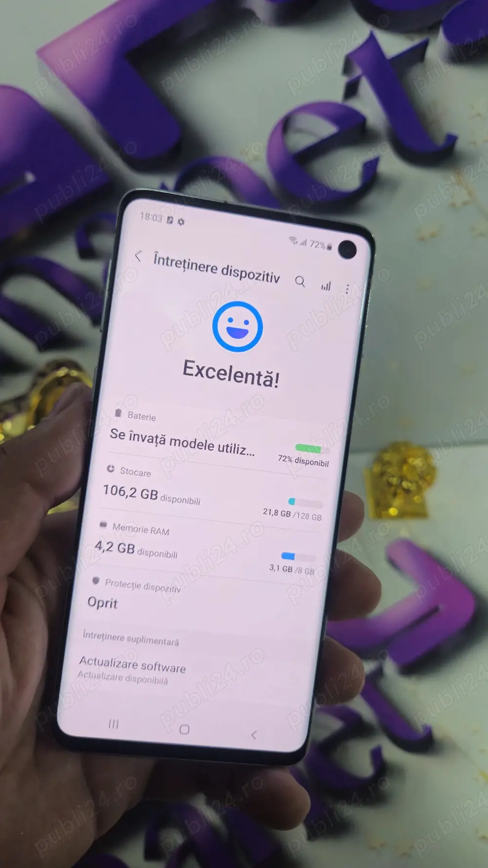 Samsung S10 128GB 8GB Duos.Pre  fix!
