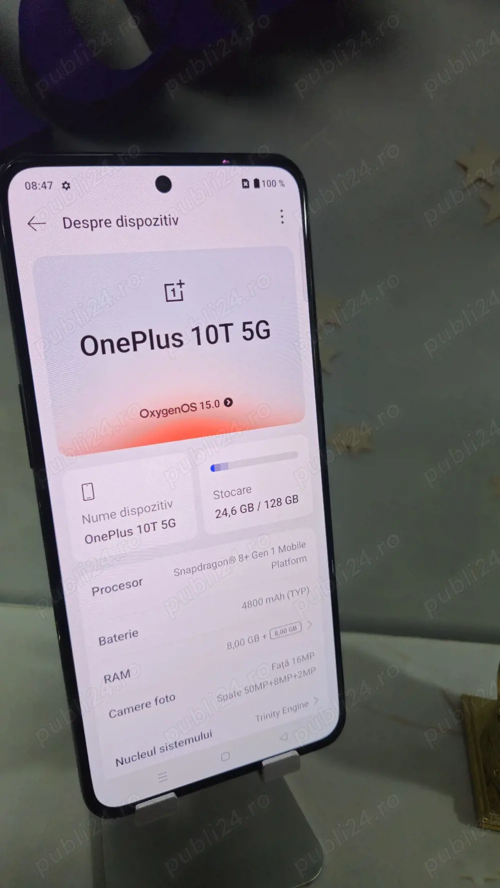 One Plus 10 T 128GB 8+8GB Ram Duos.Pre  fix!