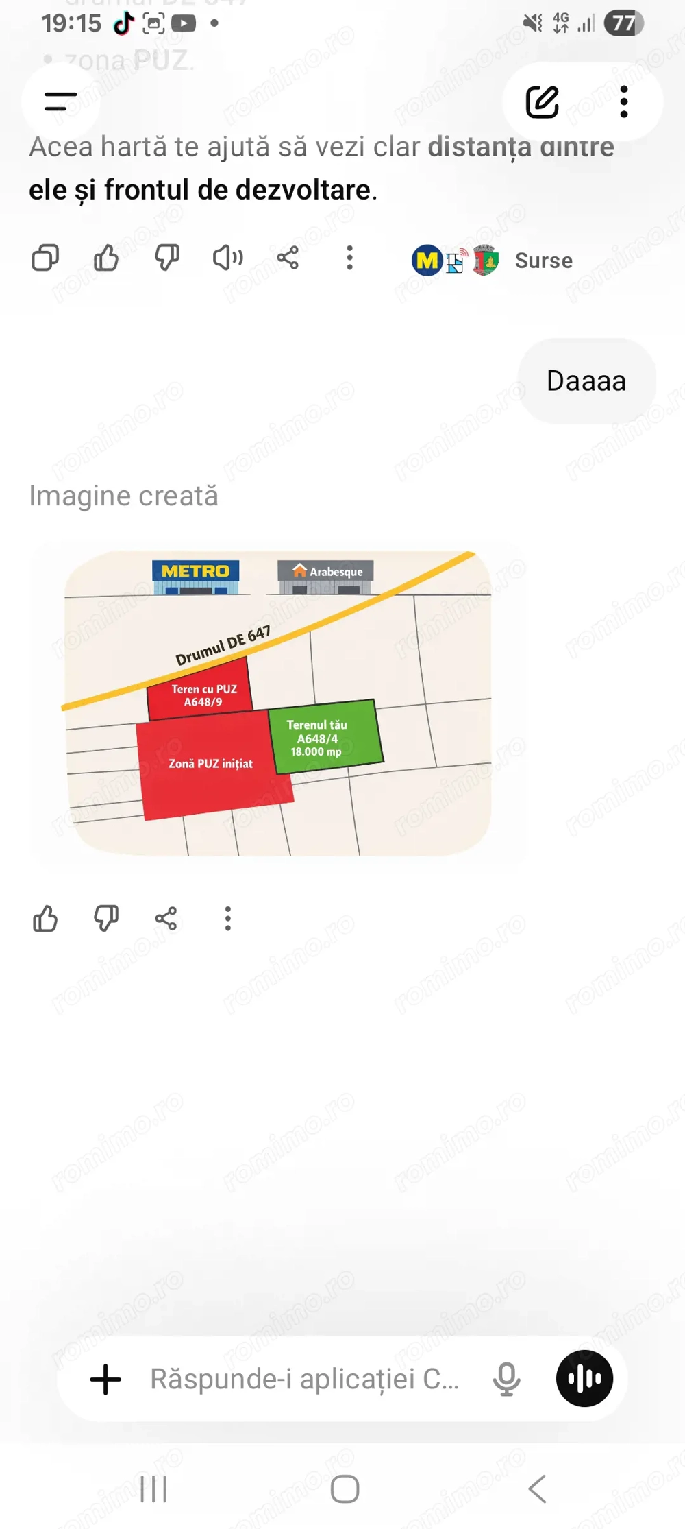 Teren str Prelungirea Nicolae Filimon , zona Aurel Vlaicu