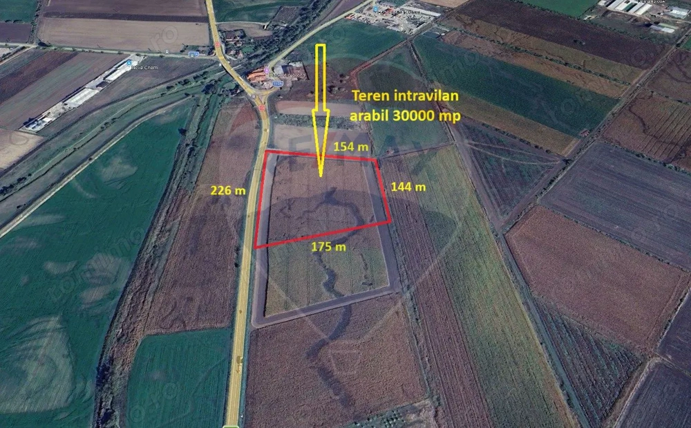 Teren intravilan, 30000 mp, zona Hanul din Ardeal