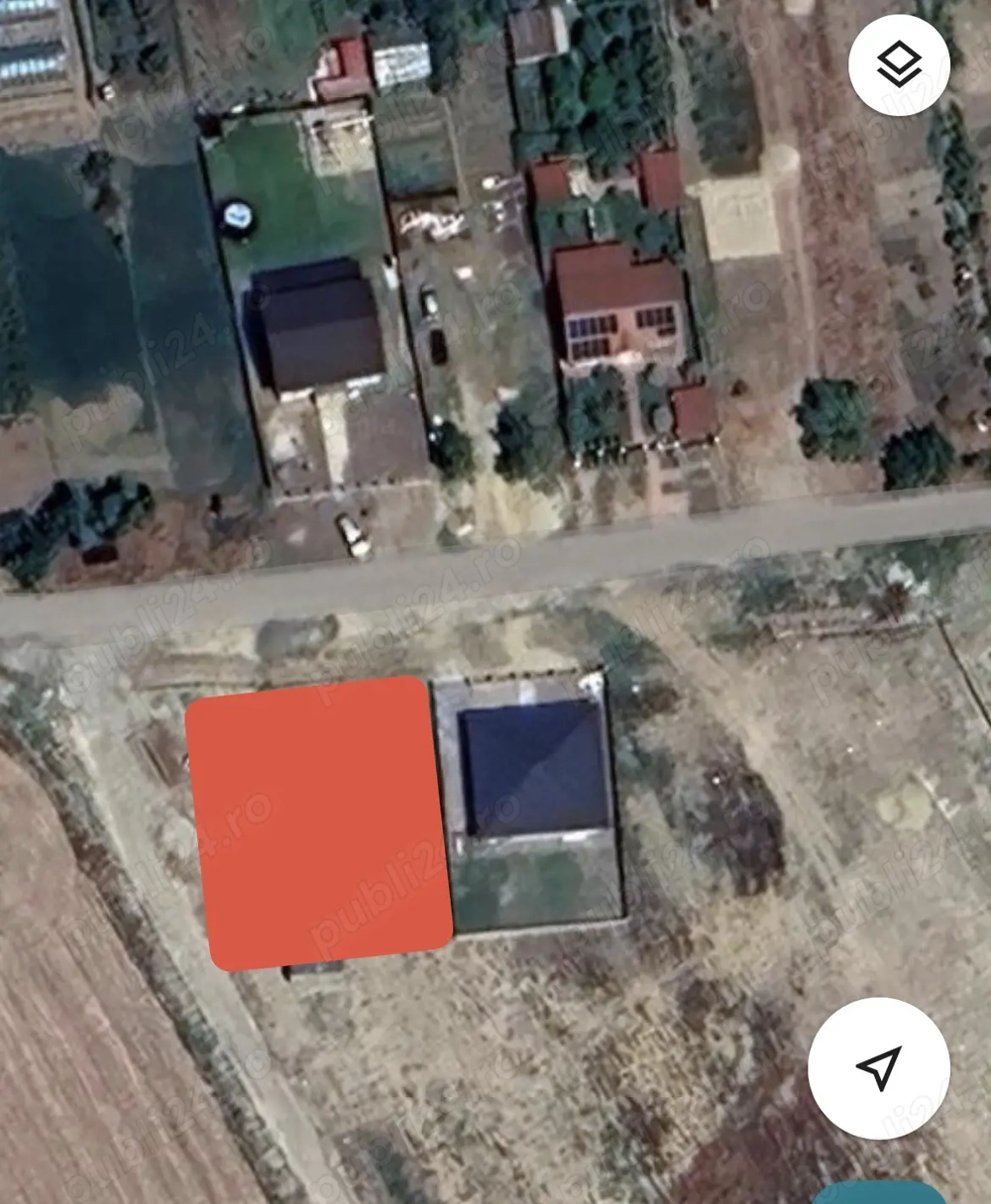 Teren în Sacalaz la asfalt