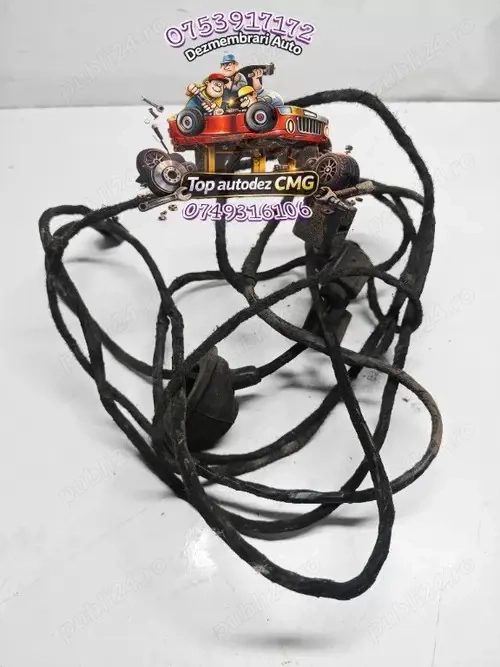 Instalatie electrica Skoda Octavia 2 pentru senzori parcare spate cablaj bara spate