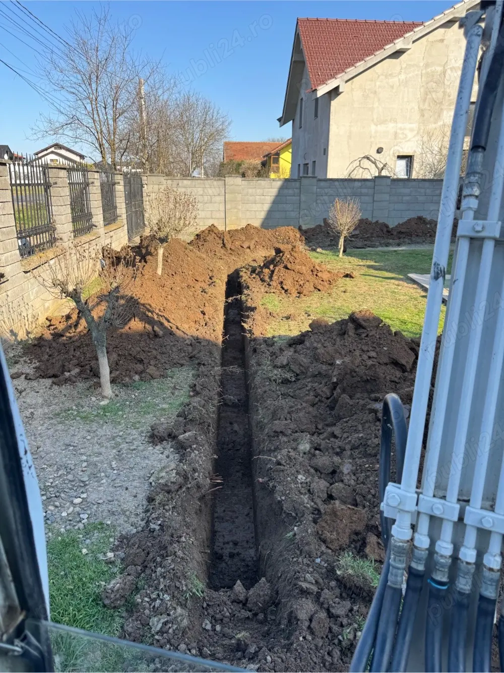 Săpături de orice fel miniexcavator 