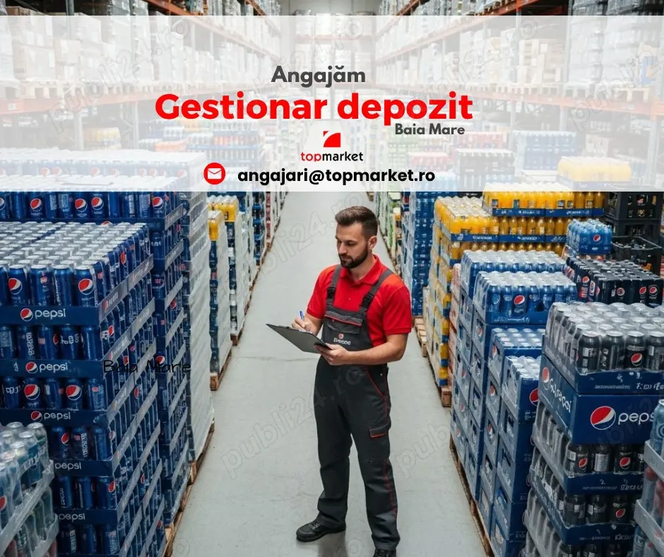 Angajăm Gestionar Depozit în Baia Mare
