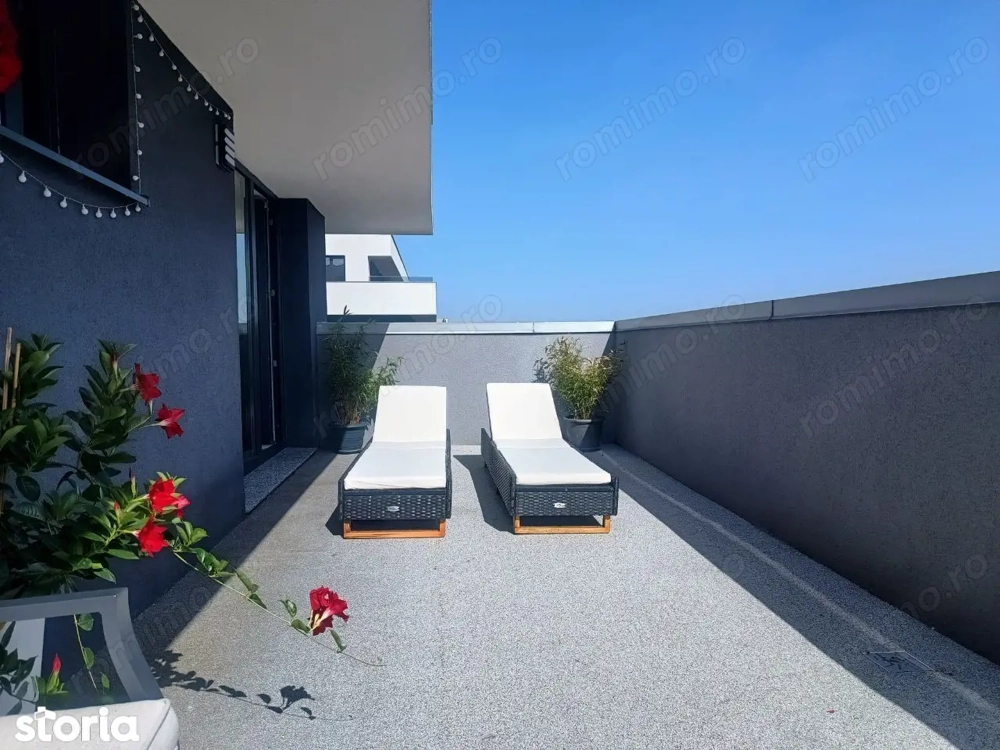 Apartament Premium doua camere cu terasa