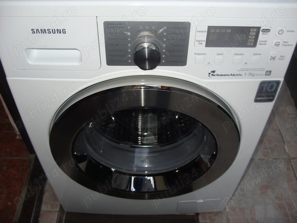 masina de spalat samsung miele bosch  6 7 8 kg  clasa A+++ afisaj