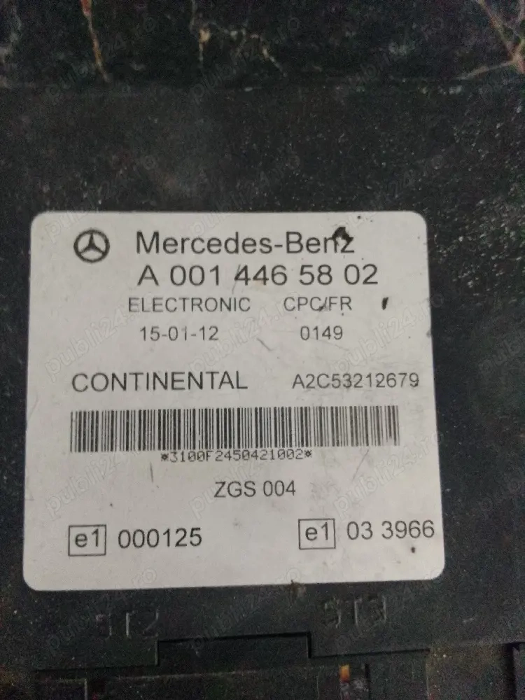 CPC/FR Continental/an 2012