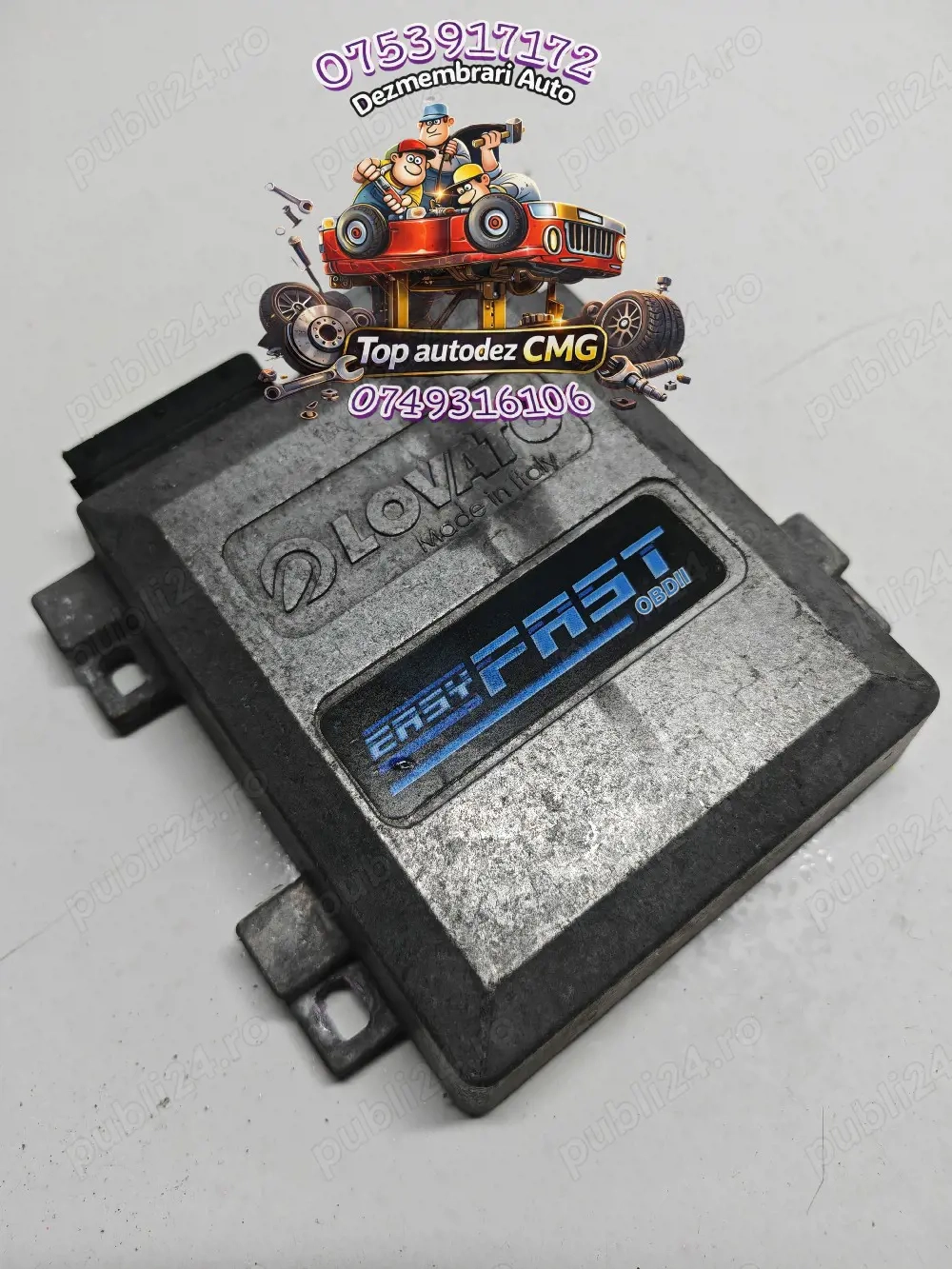 Ecu calculator Lovato 67R010249 110R 00007 110R 000078 Modul autogaz GPL