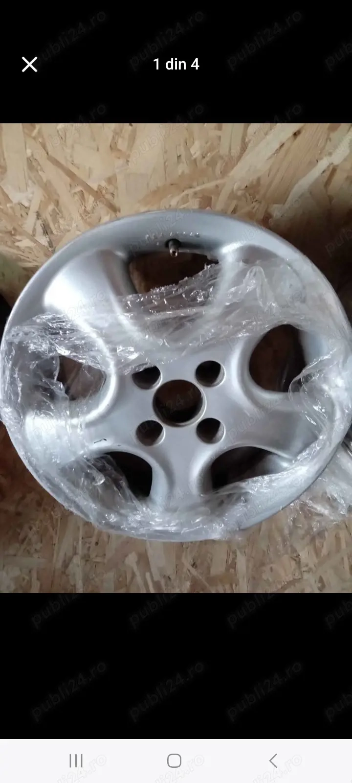 Jante aluminiu 4x100 r 15