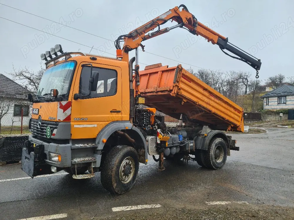 basculabil Mercedes Atego 1828 4x4
