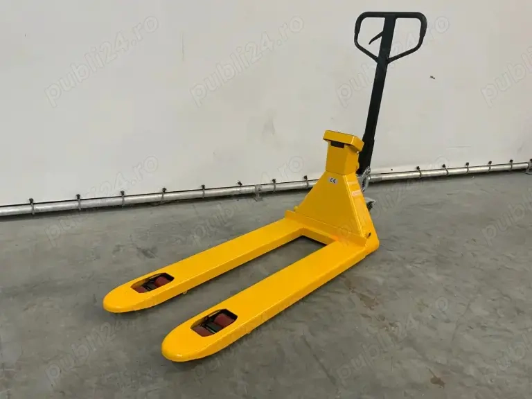 Vand Transpalet manual 2.5T cu cantar electronic, produs nou!