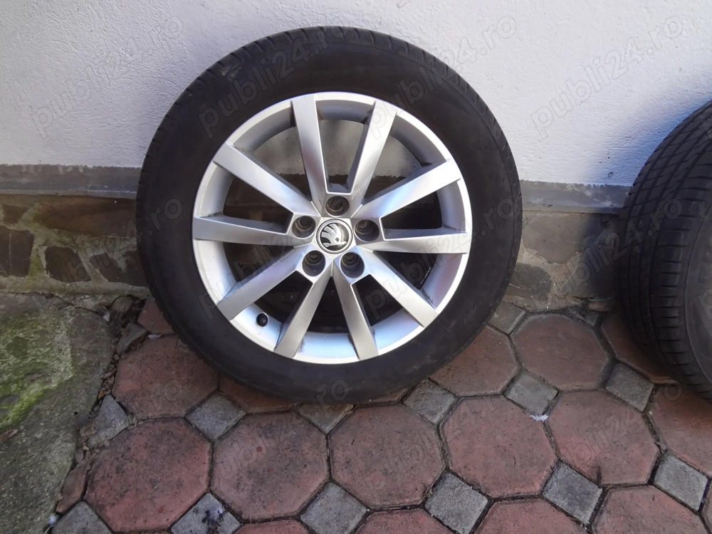 Roti de vara complecte Skoda 