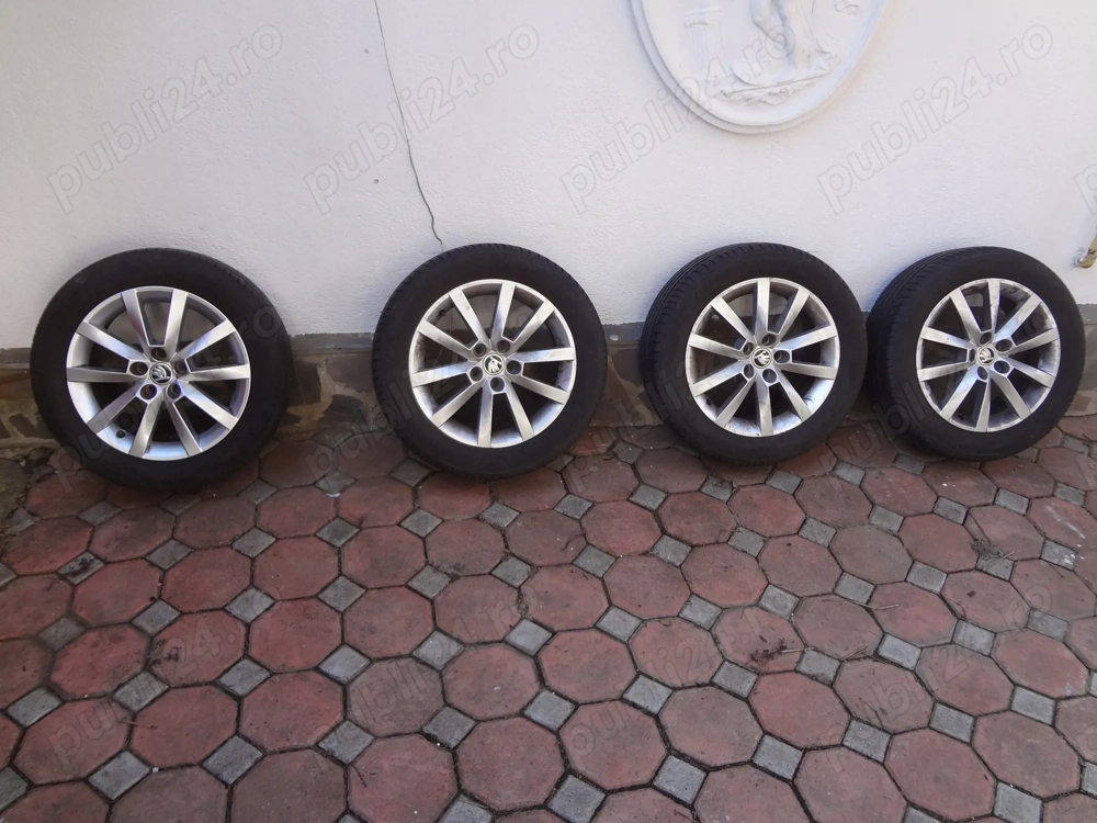 Roti de vara complecte Skoda 