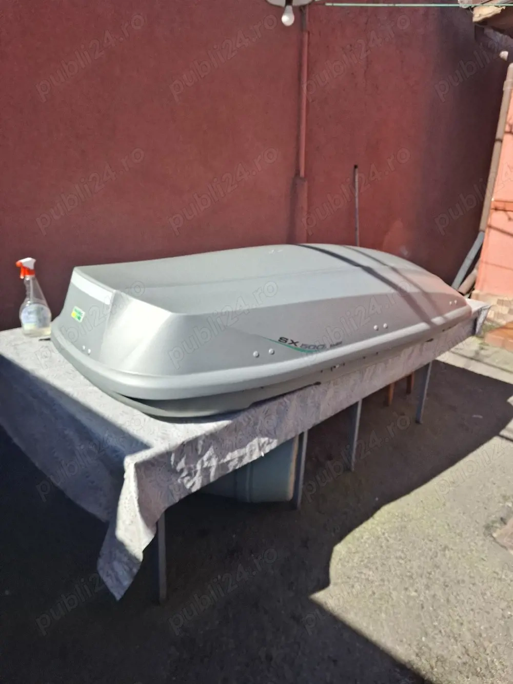 vînd cutie portbagaj auto FEU VERT SX 500