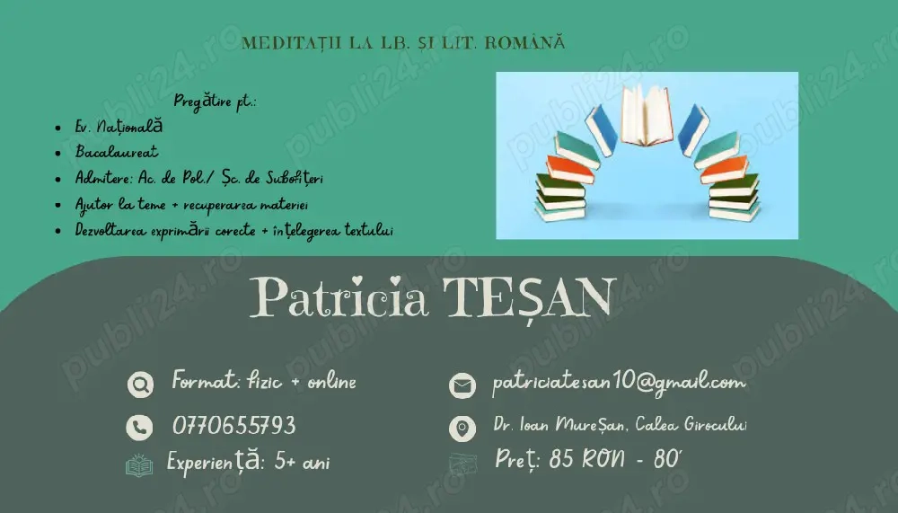 Meditații la lb. și lit. româna 