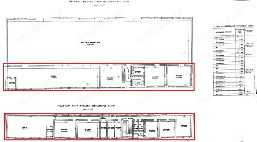 Spatii de inchiriat - Su: 150mp - Platforma industriala