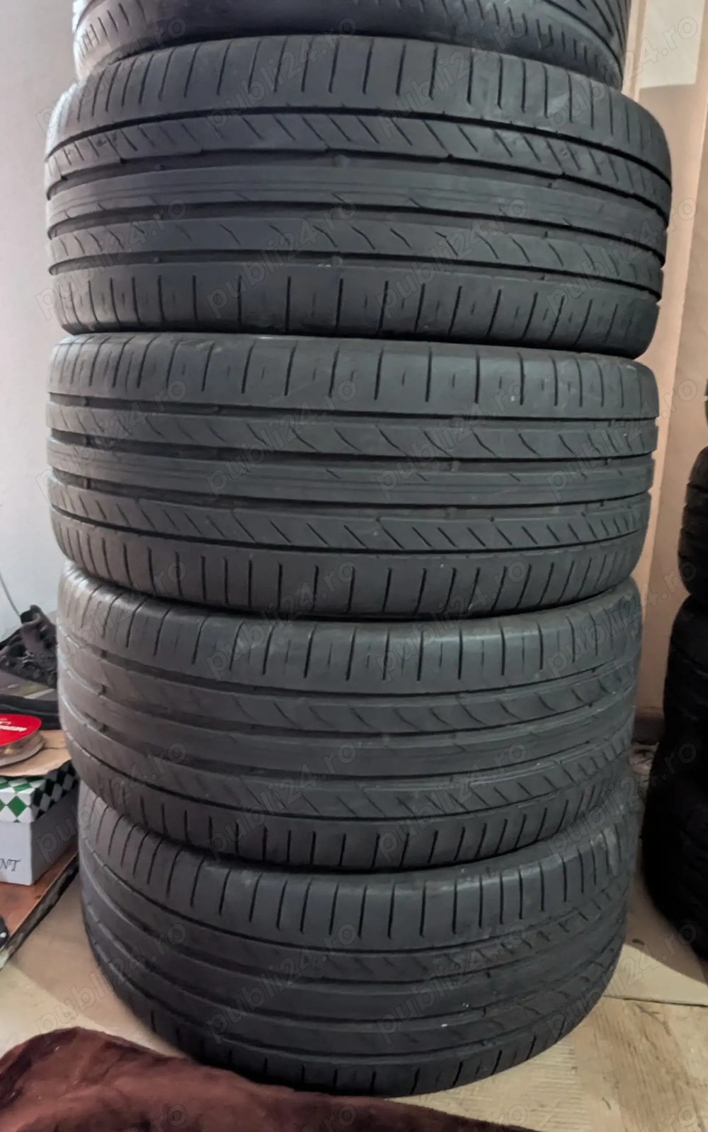 set 4 anvelope vara 255/50/19  Continental 7 mm 