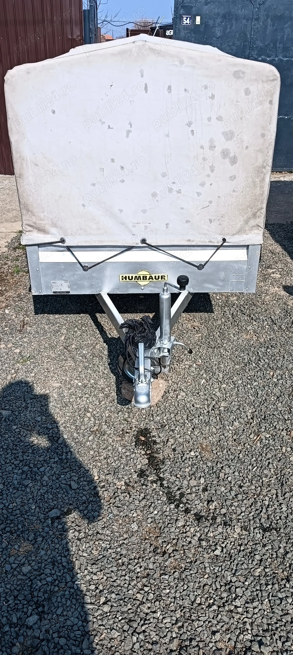 Remorca auto Humbauer 750 kg