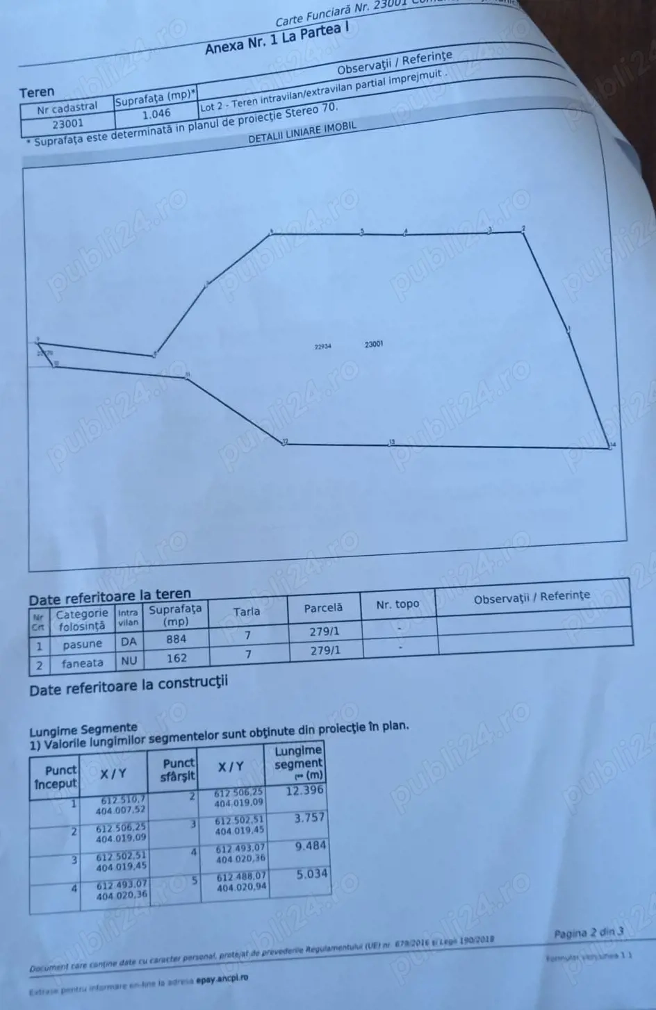 Vând teren 8.030 mp + 10.000 mp pădure   Valea Unghiului, Jugureni, Prahova