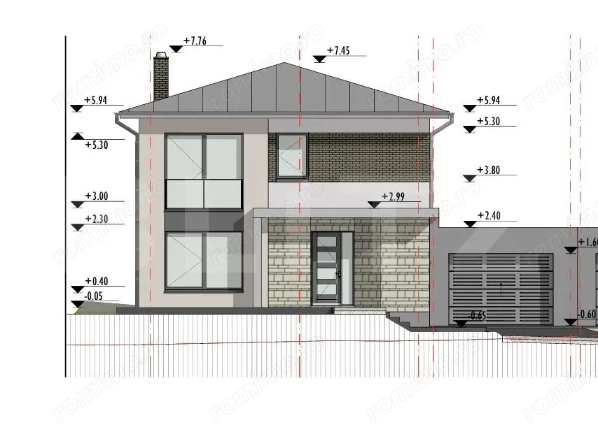Casa individuala, 170 mp utili, garaj, 770 mp teren, Feleacu