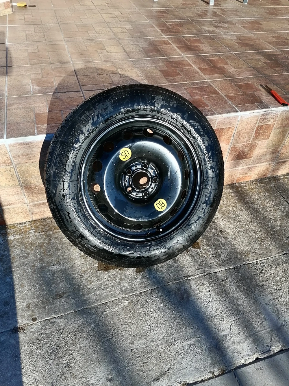 Roata rezerva slim Bmw X5 X6 cu 5x120 distanță între prezoane 