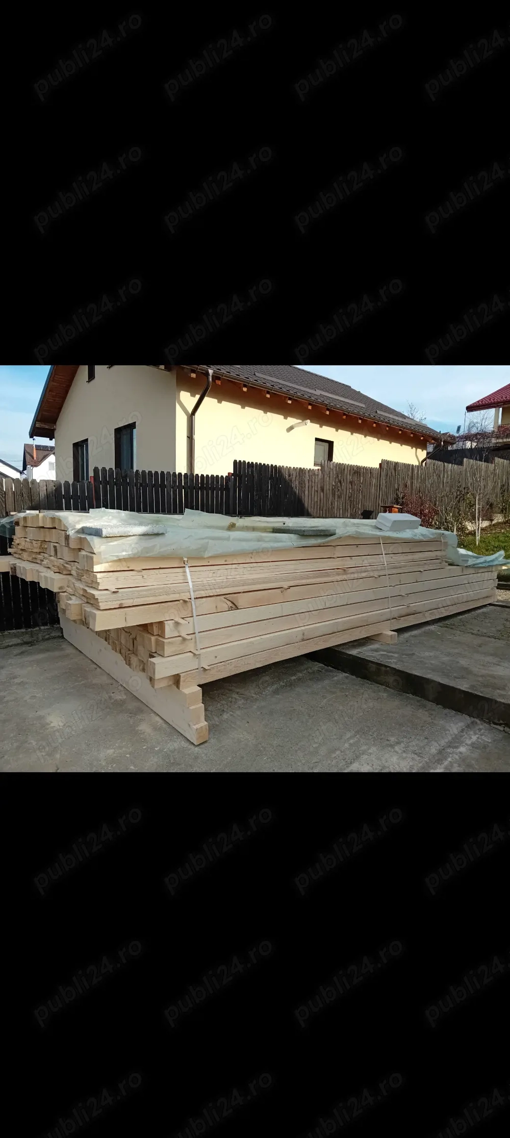 Vand capriori pentru casa pe structura de lemn