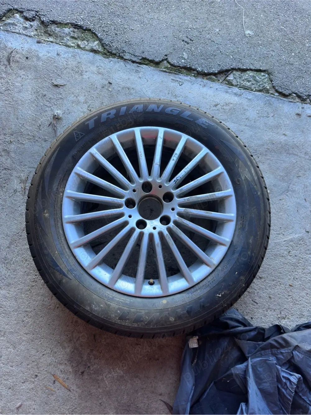 roata janta anvelopa 215/60R17 mercedes OEM  model B, C, CLA, CLB, GLA, GLB, GLC 