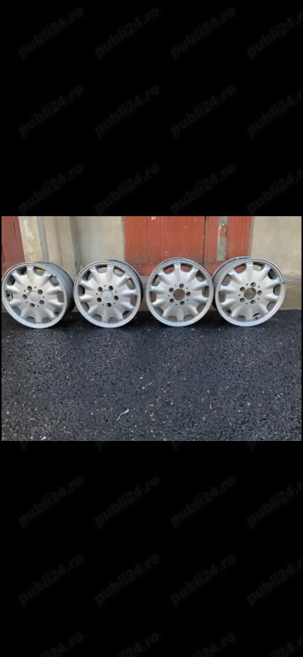 Vând Jante Mercedes 15,  100 € toate 4 , J : 6 1/2