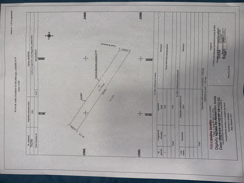 Teren de vânzare: Măgurele - Jilava